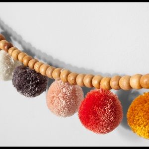 Opalhouse pom beaded garland *2 strands*